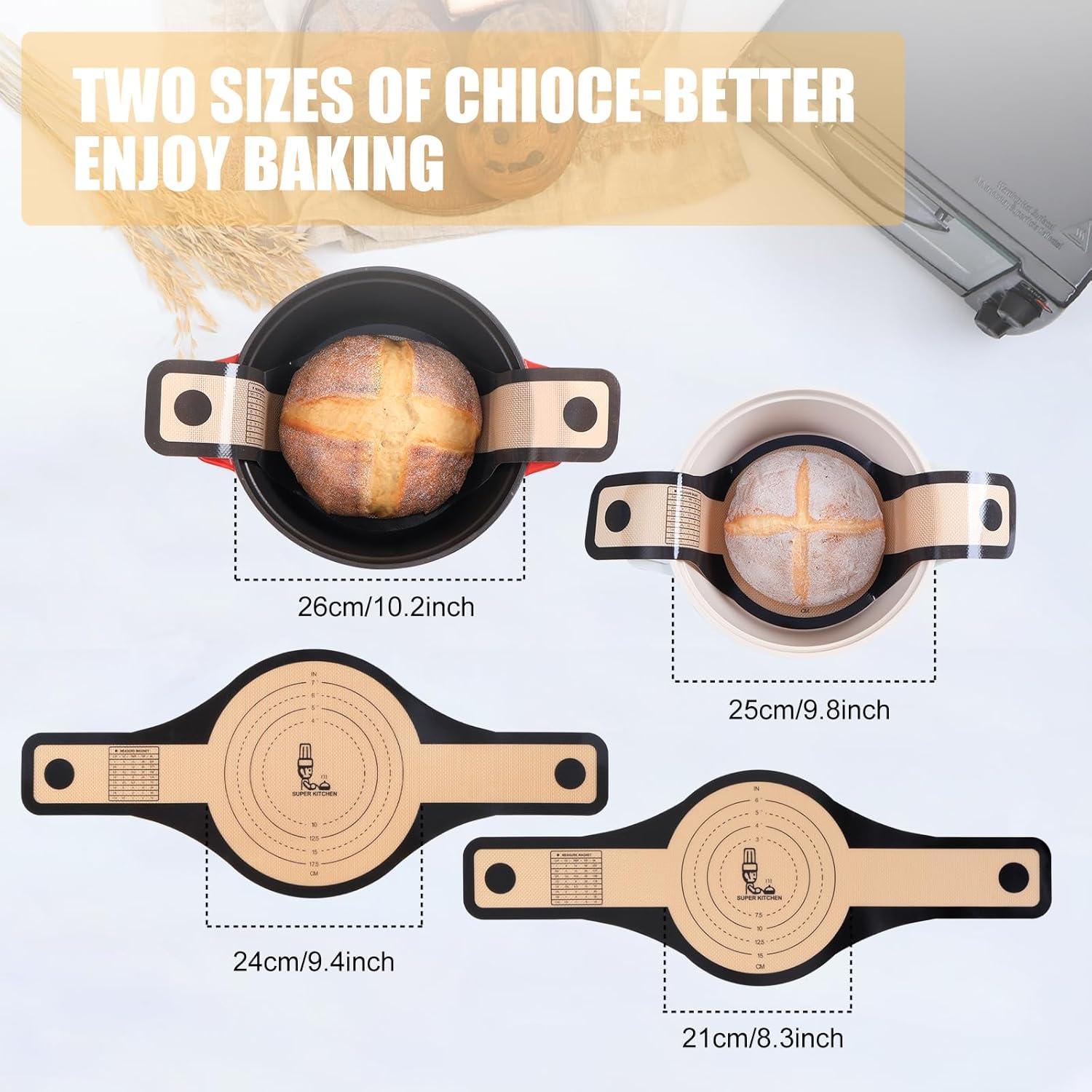 Alfombrillas de Silicona para Horno Folksy Super Kitchen 3 Pcs