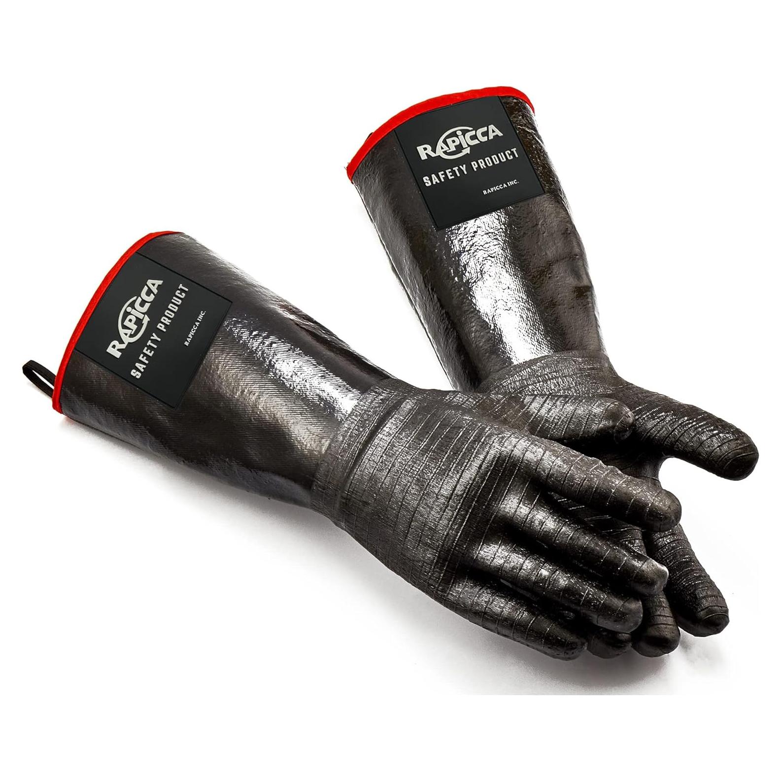 Guantes de Barbacoa RAPICCA 43cm Resistentes al Calor 500°C