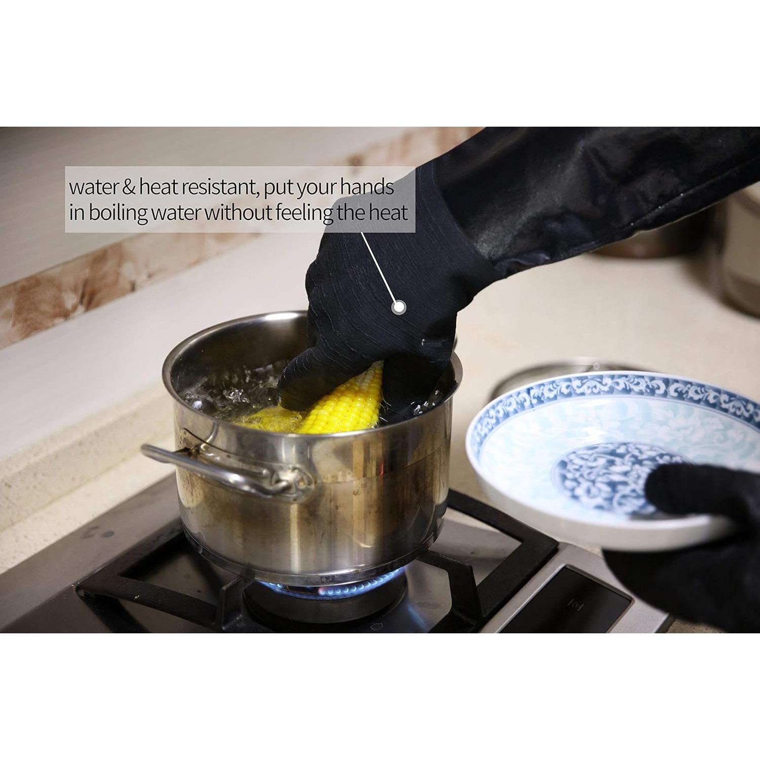 Guantes de Barbacoa RAPICCA 43cm Resistentes al Calor 500°C