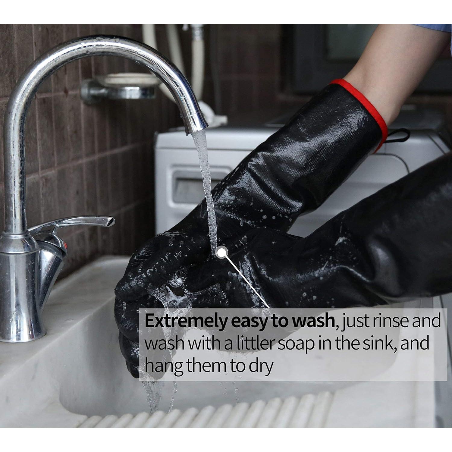 Guantes de Barbacoa RAPICCA 43cm Resistentes al Calor 500°C