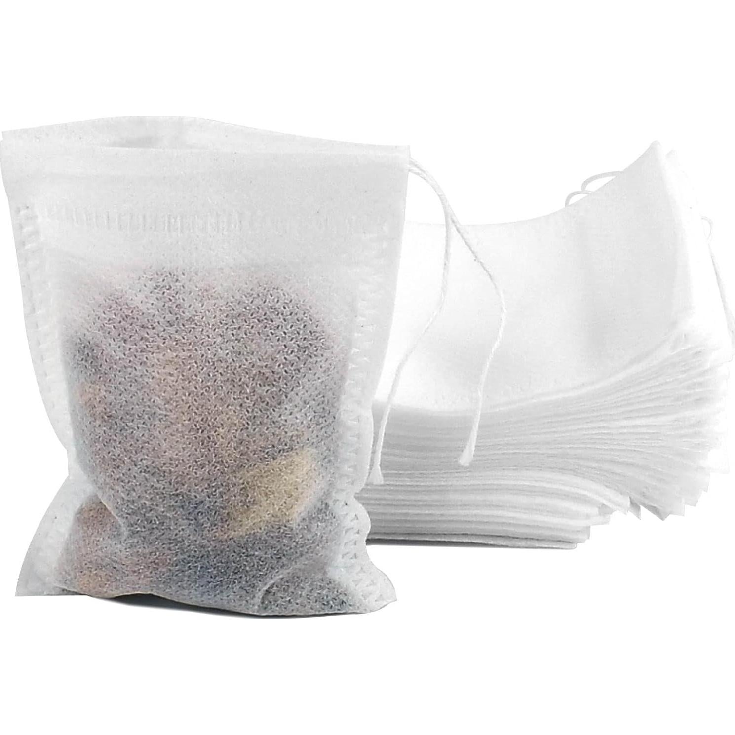 Paquete de 100 Bolsas de Malla Desechables JHFGJGH 5x7 cm