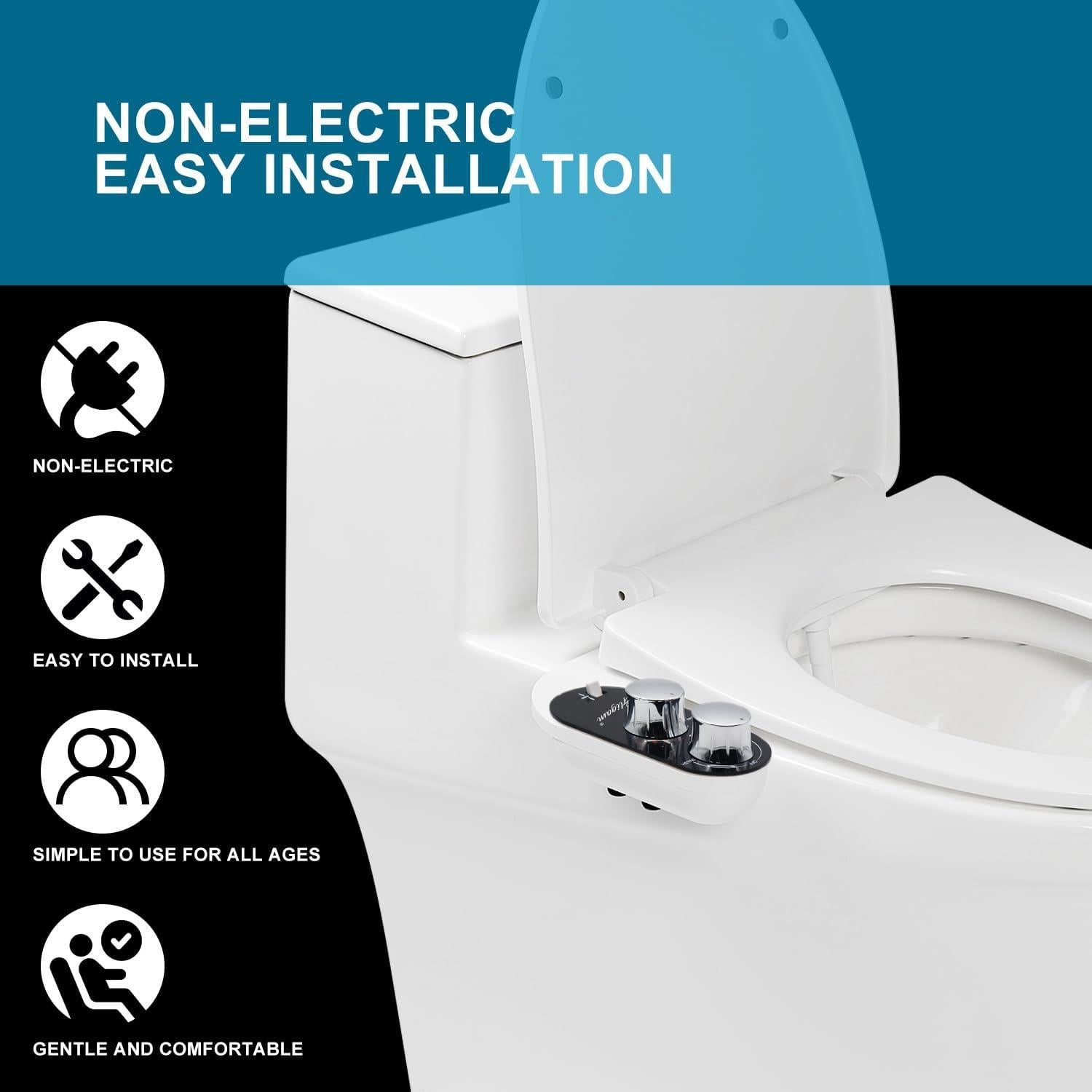 Accesorio de Bidet GLIGAM No Eléctrico Frío y Caliente