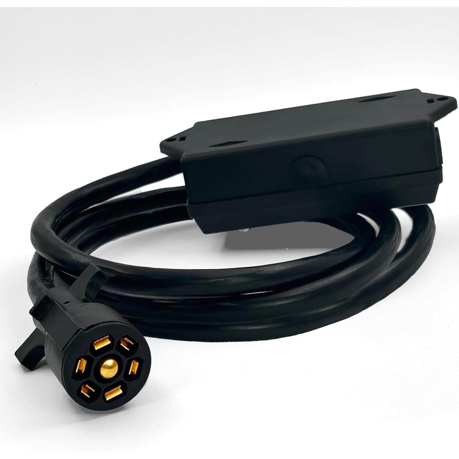 Kit de Arnés de Cableado para Remolque GLUWPA 7 Pines 8 Pies