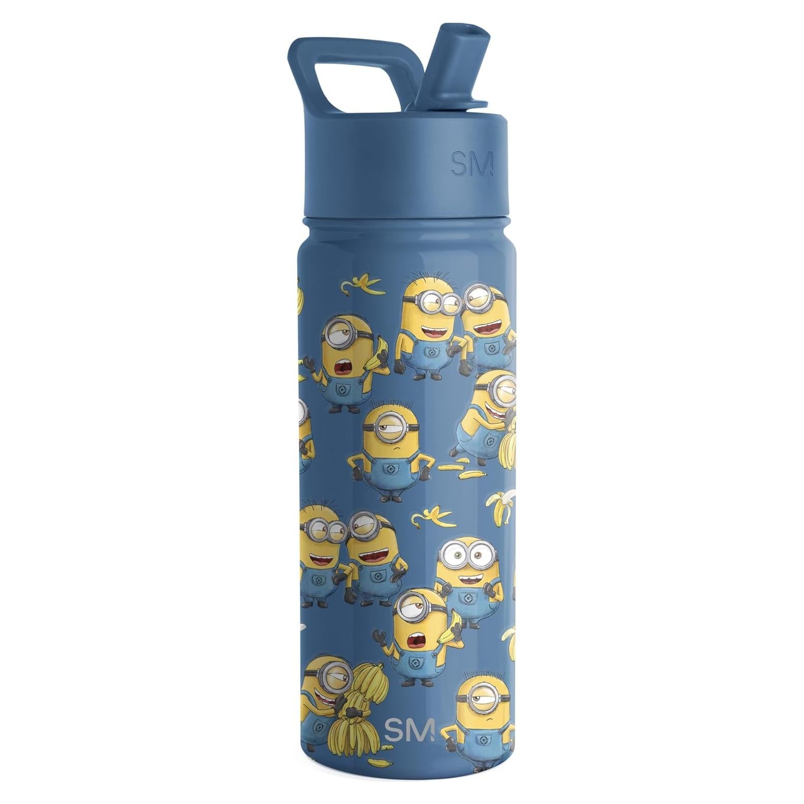 Botella de Agua Simple Modern 18oz Aislada Niños Minions