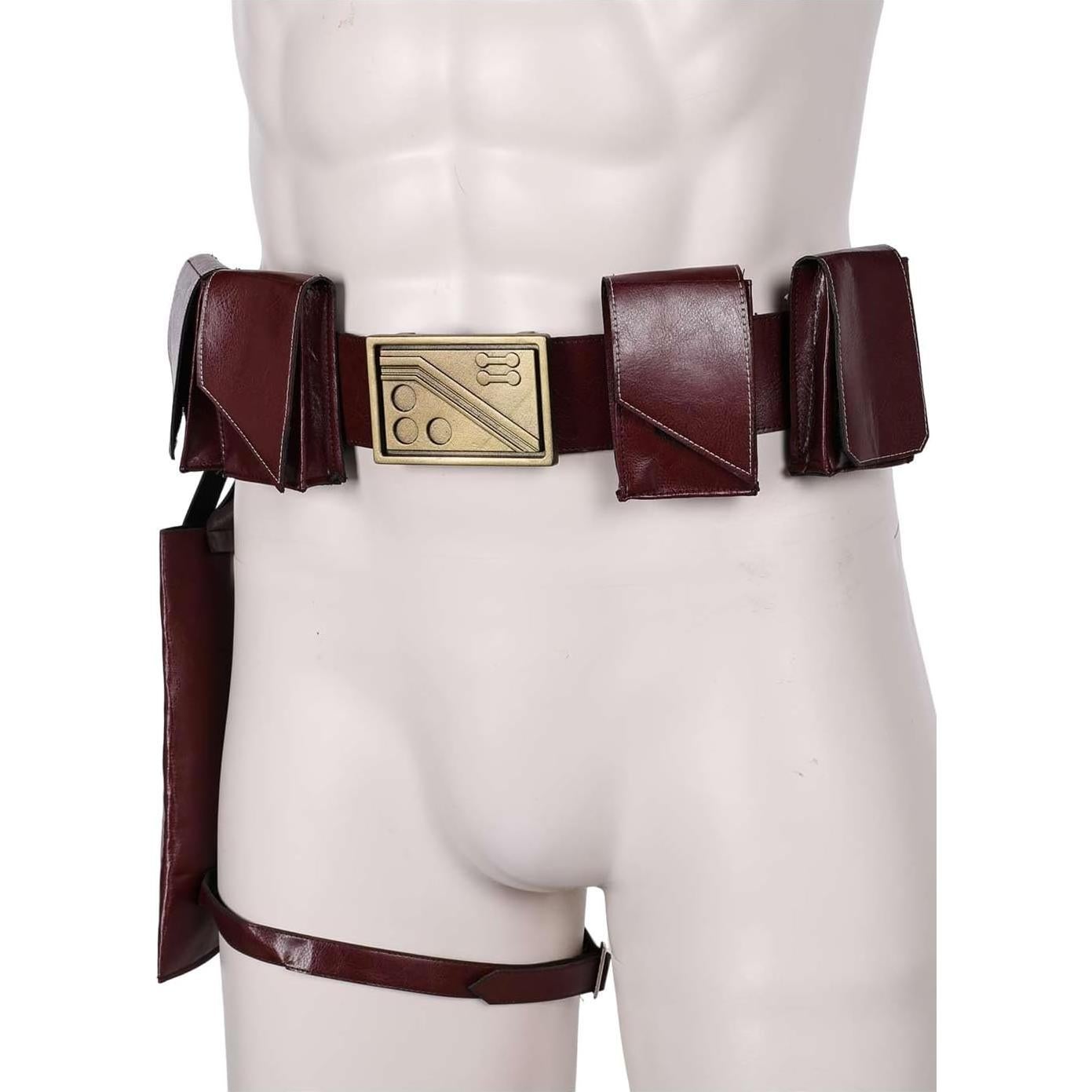 Cinturón y Guantes de Cosplay Fett Unisex para Halloween