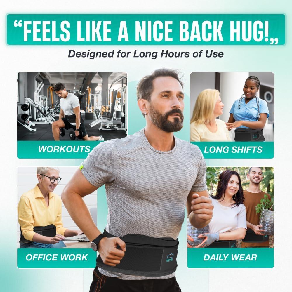 Faja Modvel Unisex XXL - Soporte Lumbar Alivio Dolor