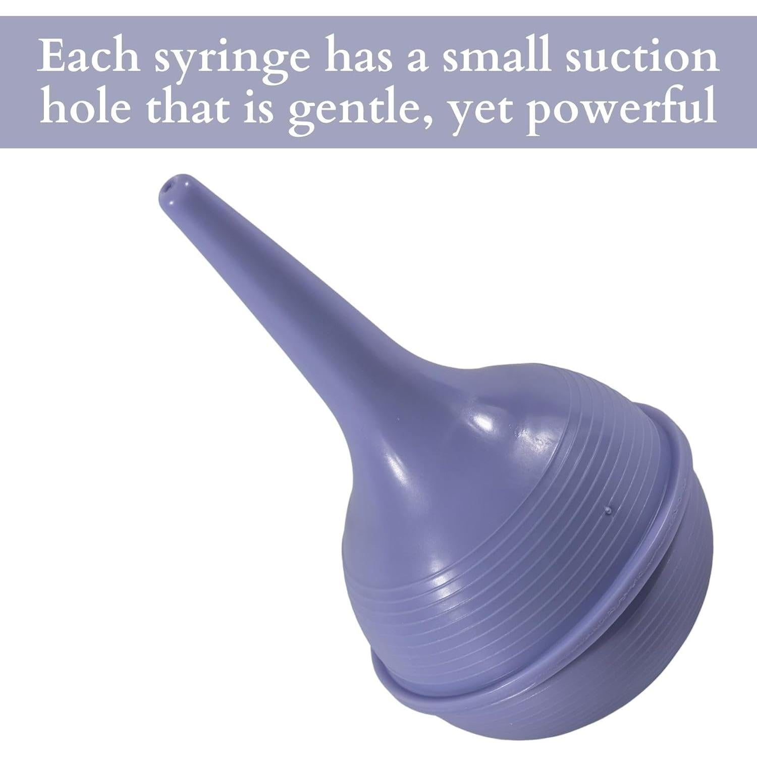 Bulbo de Succión Estéril 60ml Vakly - 5 Unidades para Oídos