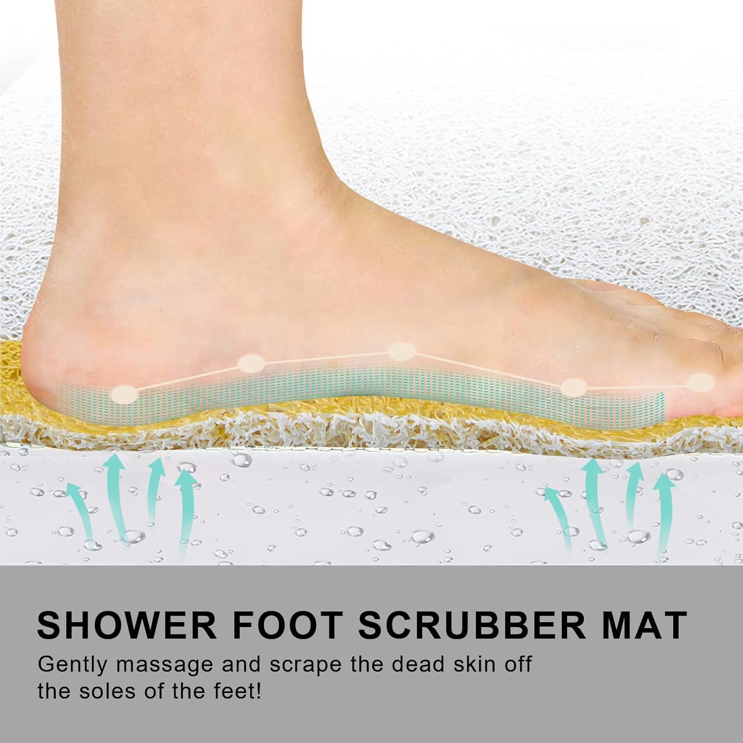 Alfombra de Baño Antideslizante Rzoysia 40.6x99.1 cm Banana