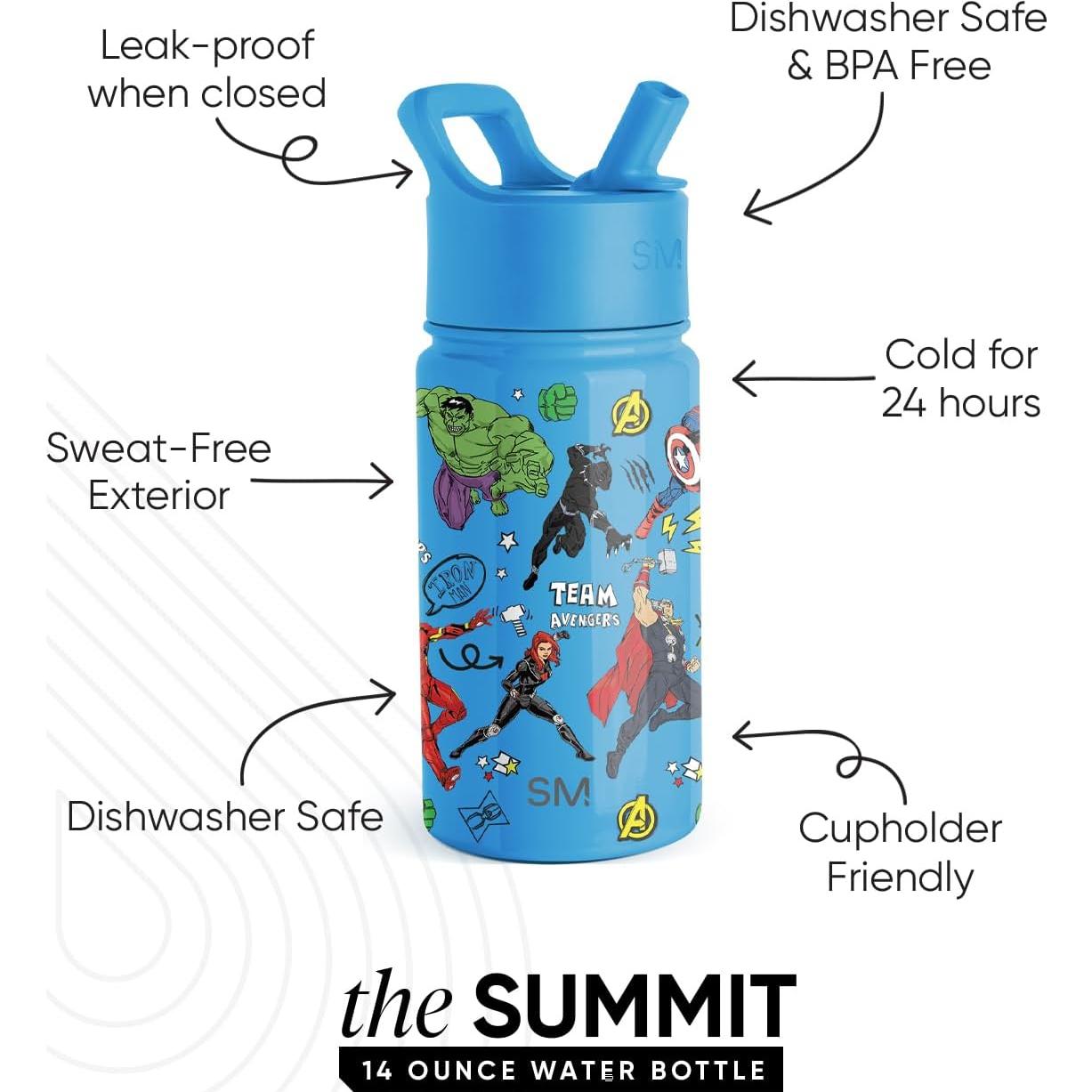 Botella de Agua Simple Modern 14oz Marvel Avengers