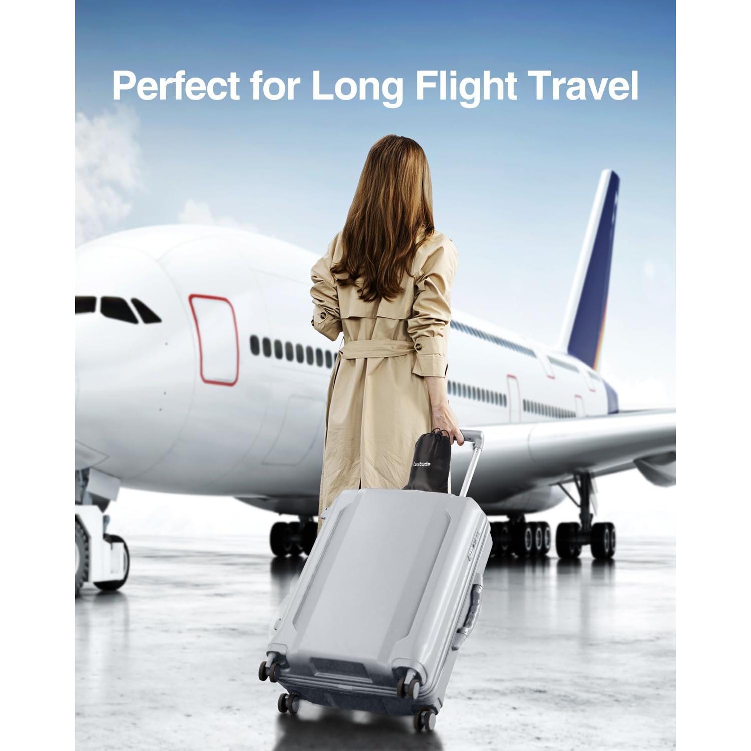 Almohada Lumbar Inflable Luxtude para Viajes y Oficina