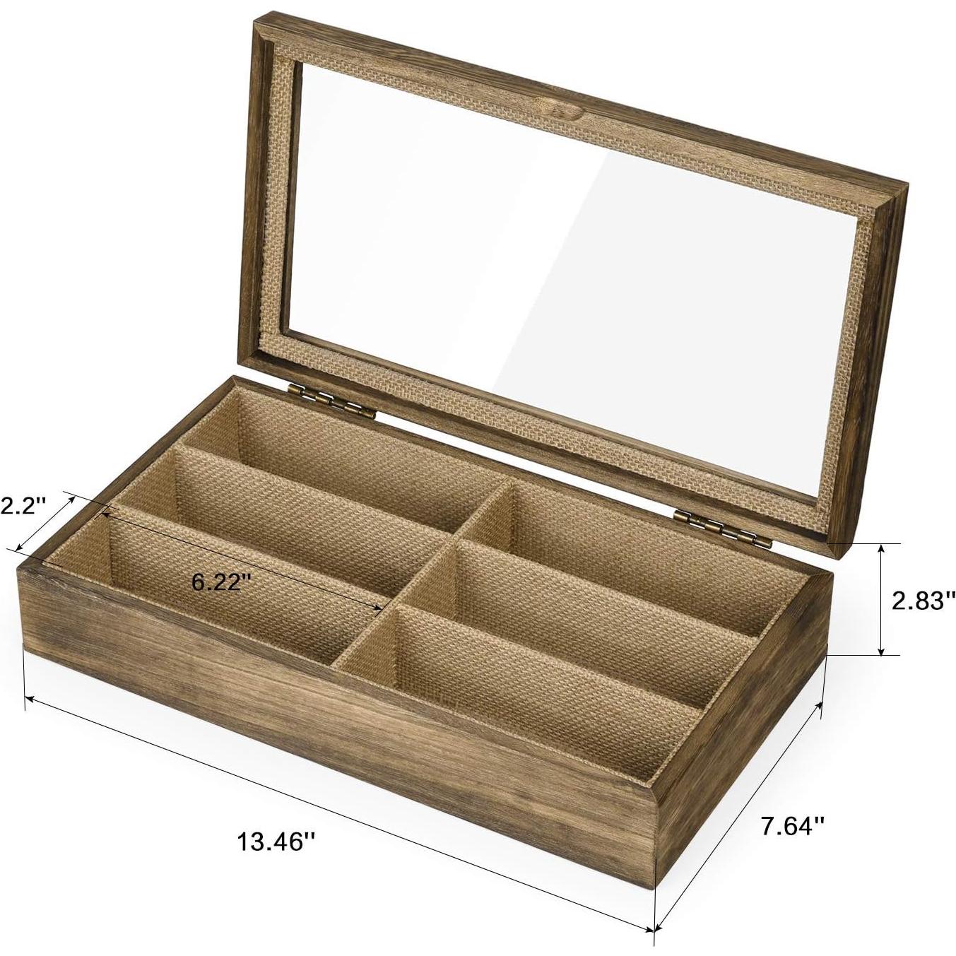 Caja Organizadora de Gafas de Sol SRIWATANA 6 Compartimentos