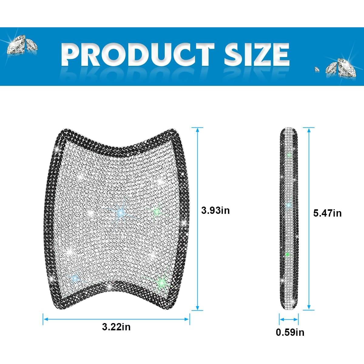 Protector de Manija de Puerta Mandark 8 Piezas Rhinestone