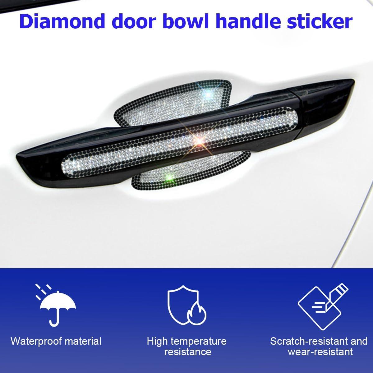 Protector de Manija de Puerta Mandark 8 Piezas Rhinestone