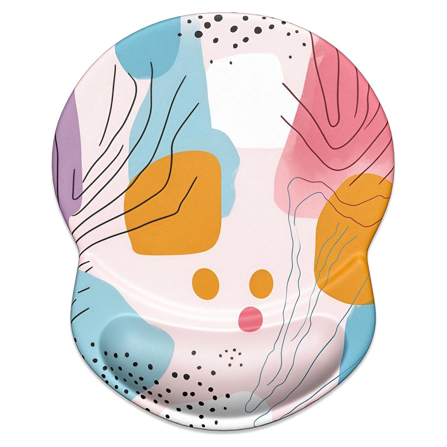 Almohadilla Ergonómica ITNRSIIET con Soporte de Muñeca de Gel 22.1x18.3cm