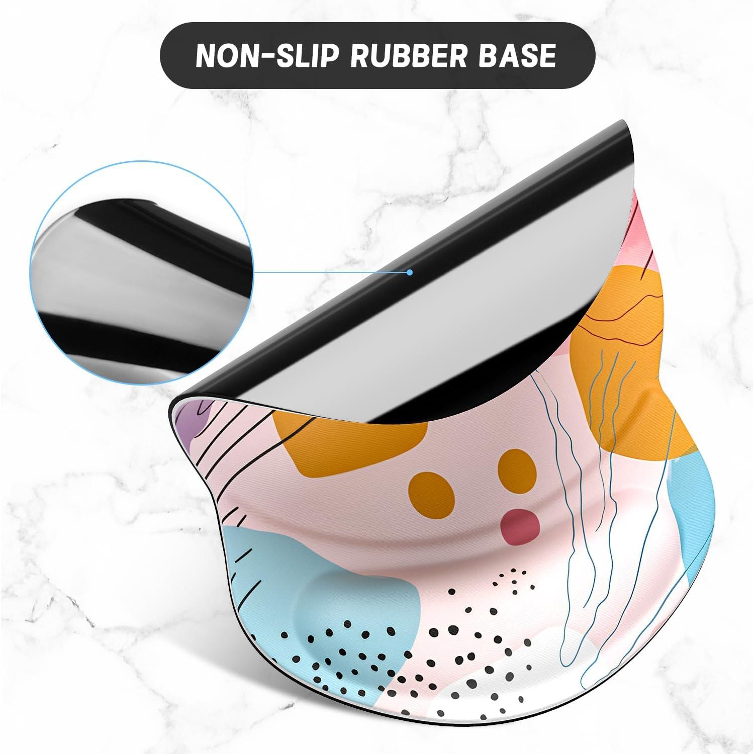 Almohadilla Ergonómica ITNRSIIET con Soporte de Muñeca de Gel 22.1x18.3cm