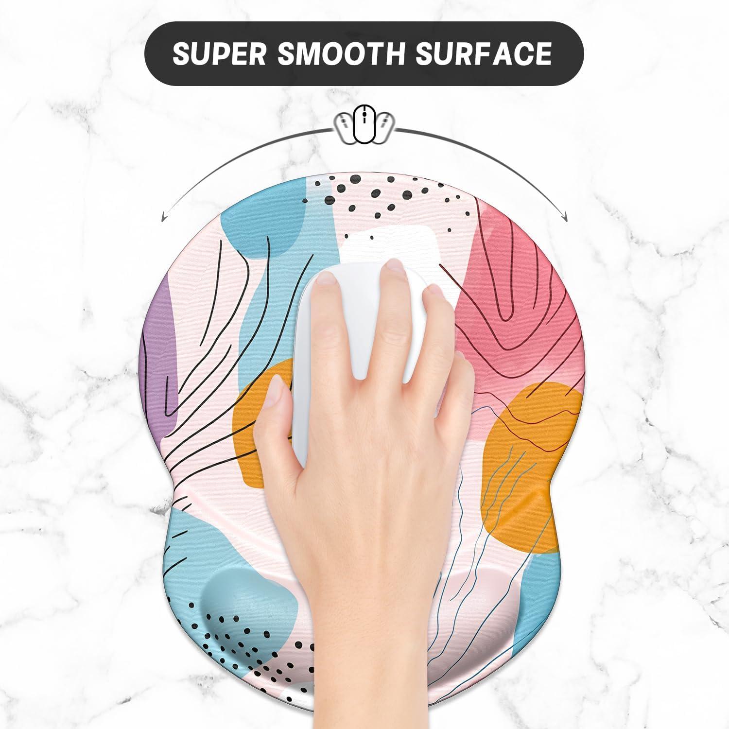 Almohadilla Ergonómica ITNRSIIET con Soporte de Muñeca de Gel 22.1x18.3cm