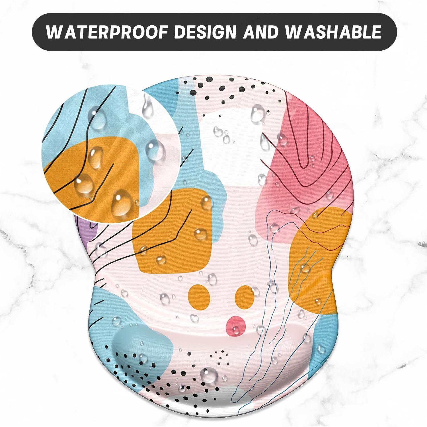 Almohadilla Ergonómica ITNRSIIET con Soporte de Muñeca de Gel 22.1x18.3cm