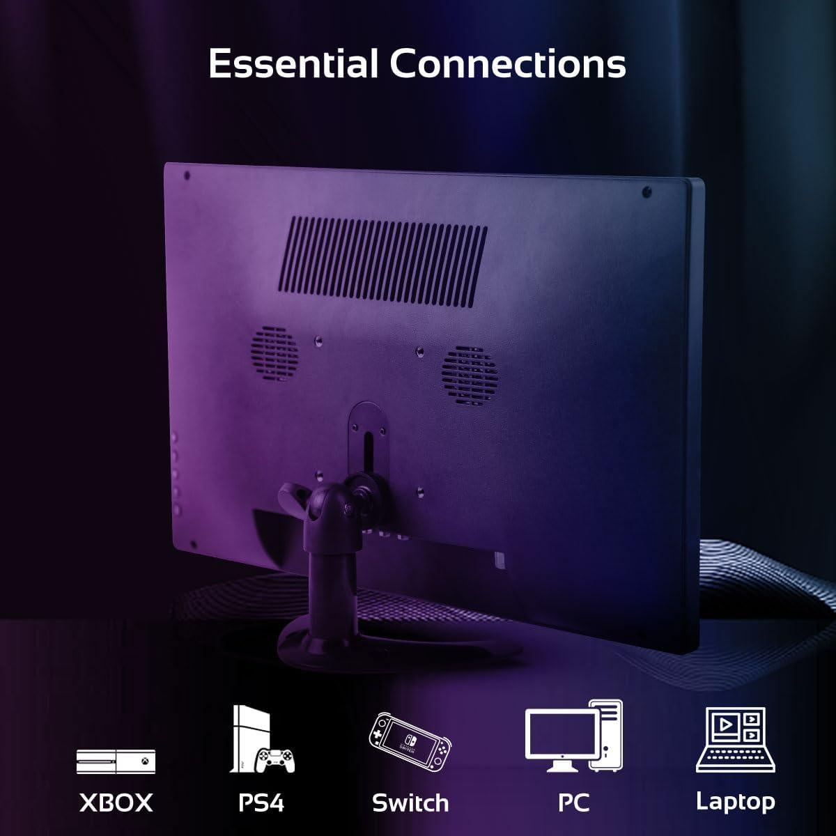 Monitor de PC 15.6" FHD LED Kenowa HTNZIR HDMI VGA