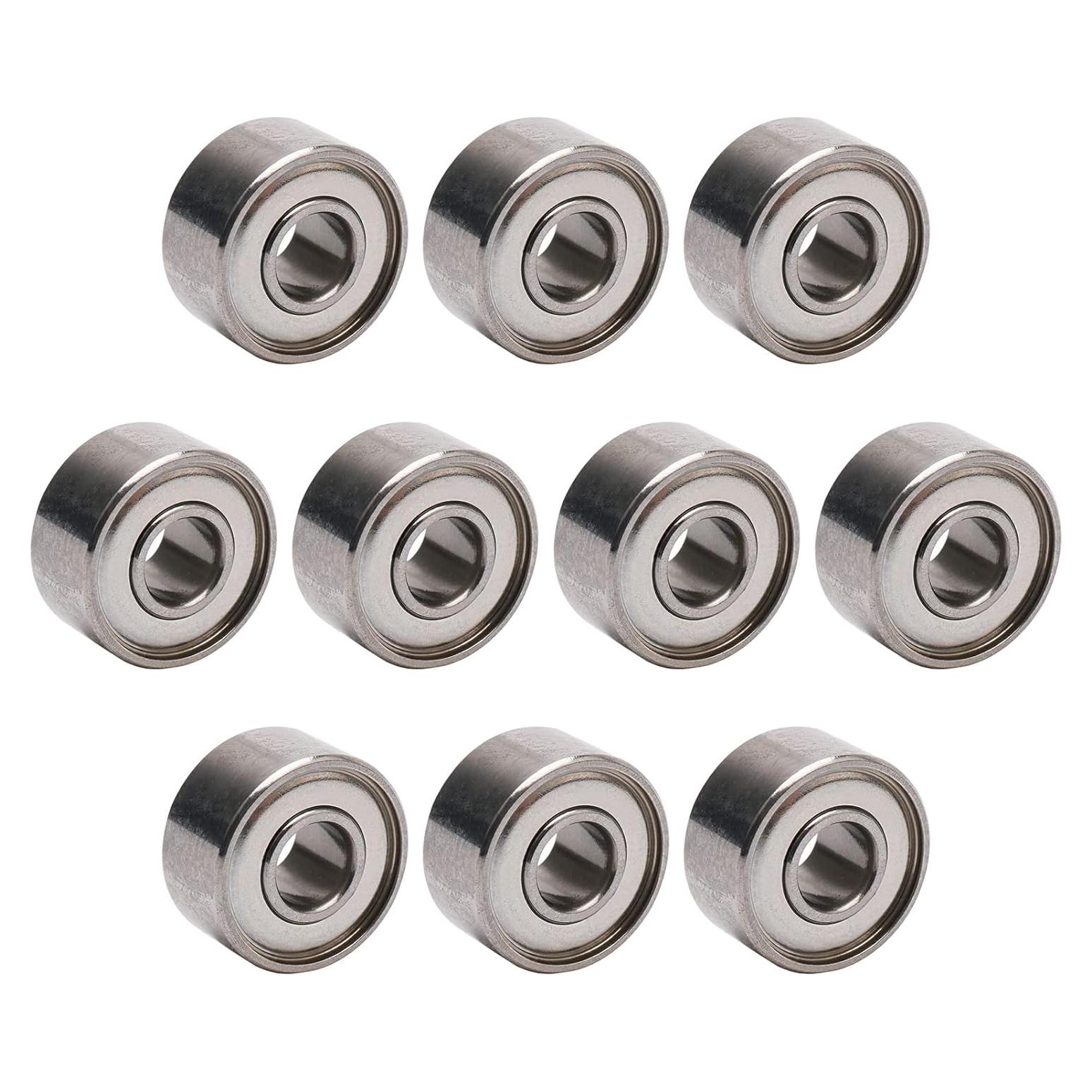 Rodamientos de Bolas Miniatura JiuWu 3x8x4 mm Paquete de 10