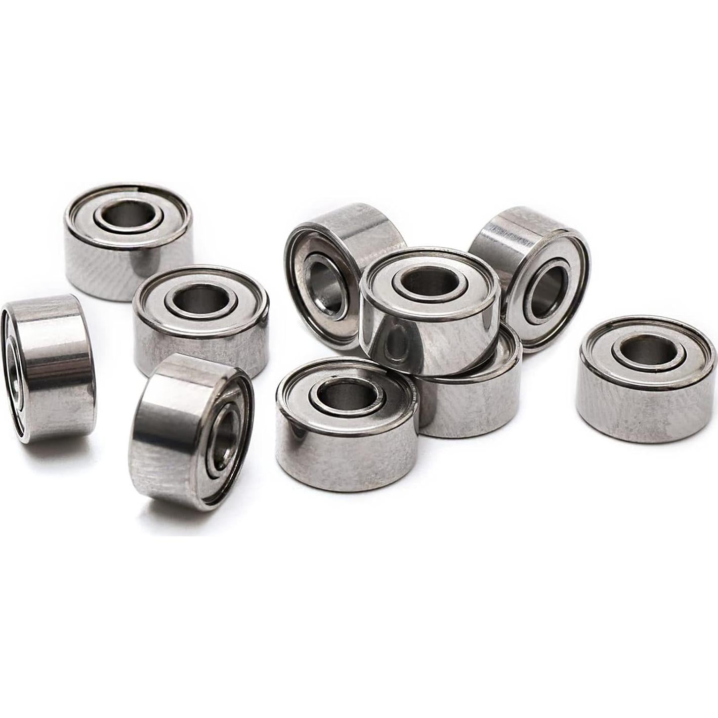 Rodamientos de Bolas Miniatura JiuWu 3x8x4 mm Paquete de 10