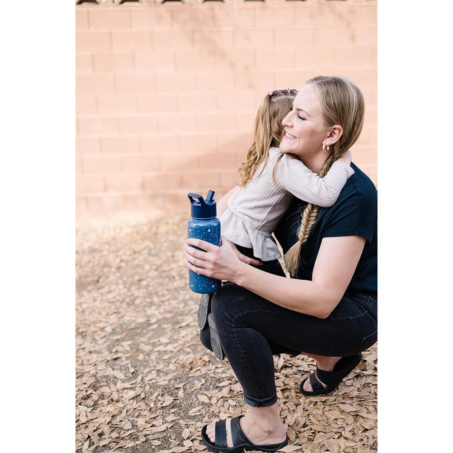 Botella de Agua Simple Modern 0.95L Capitán Marvel Aislada