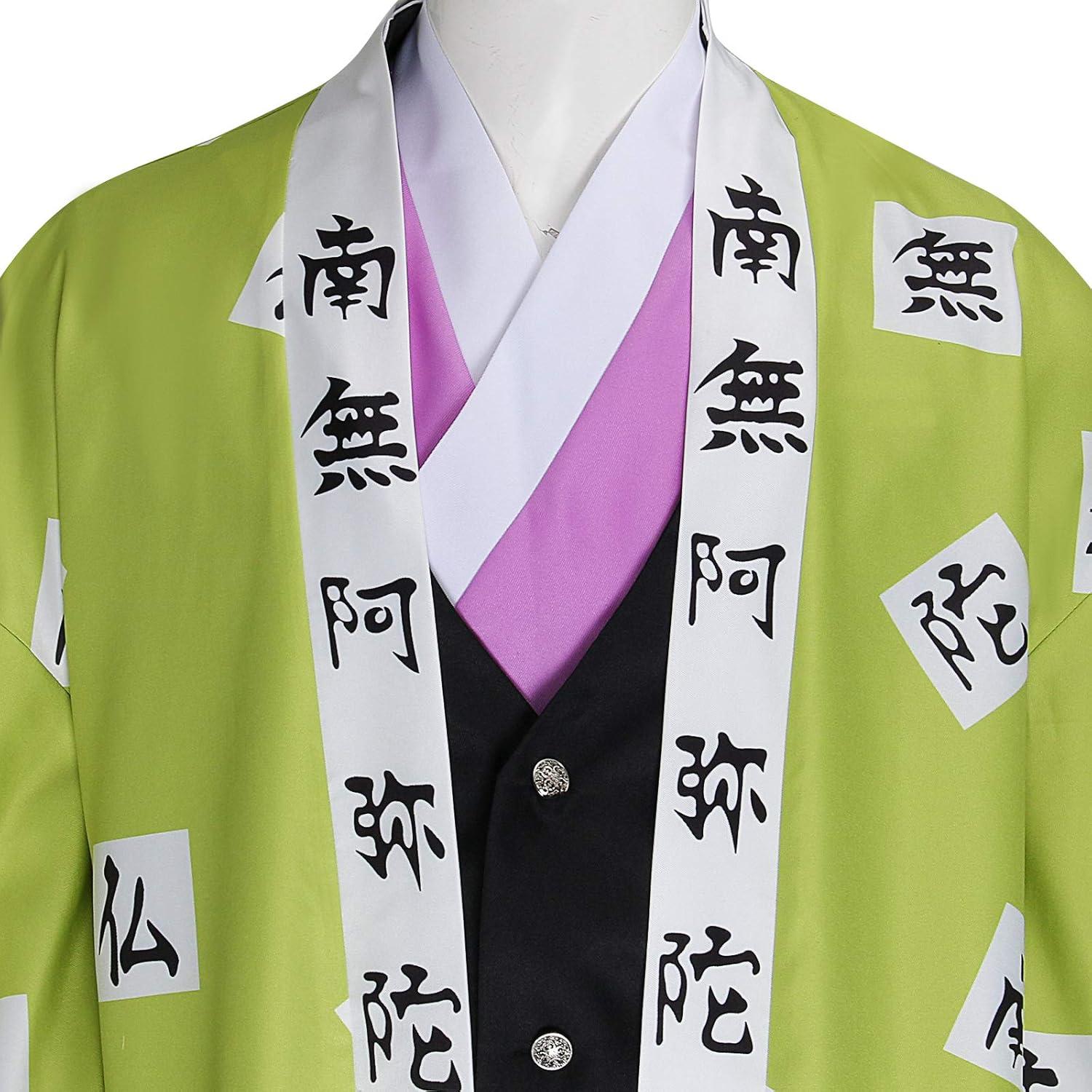 Disfraz de Cosplay Himejima Gyoumei Kimono Completo Unisex