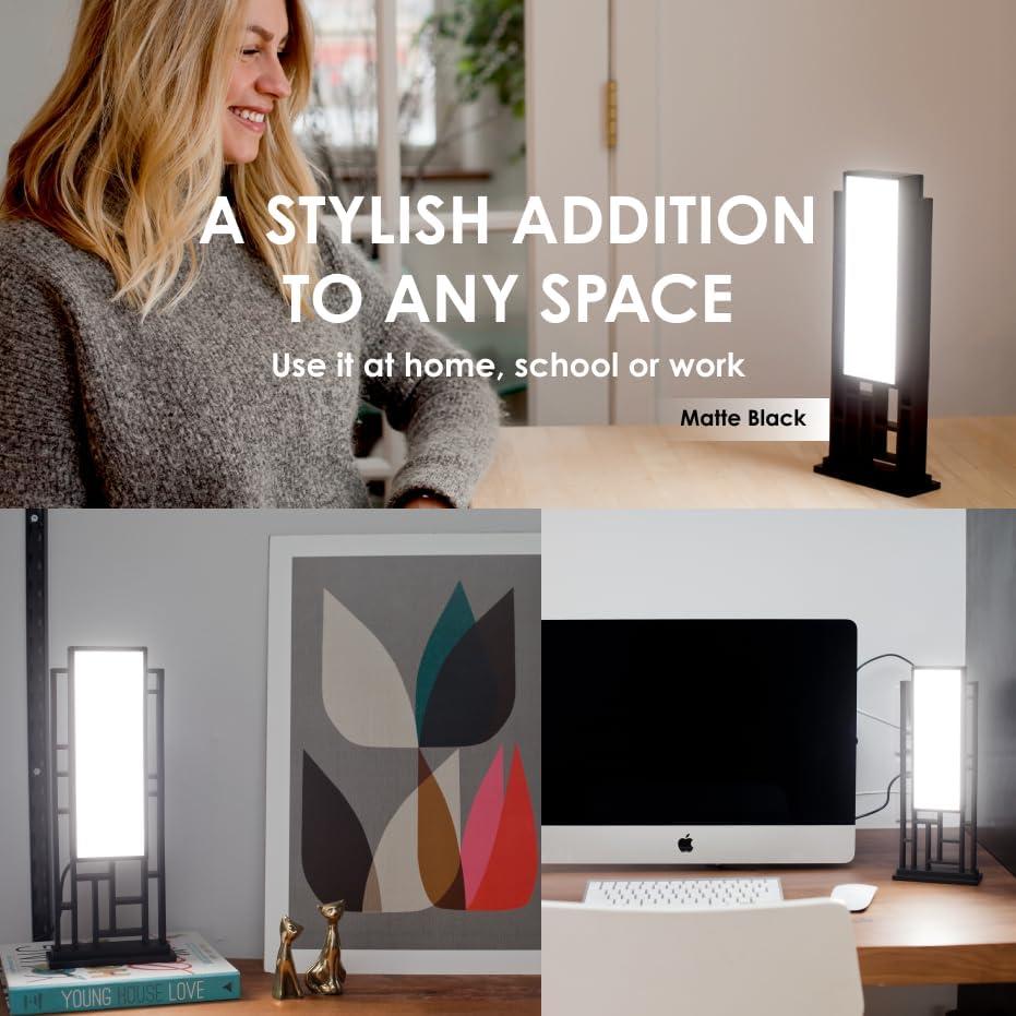 Lámpara de Terapia de Luz Circadian Optics Lattis 10,000 Lux