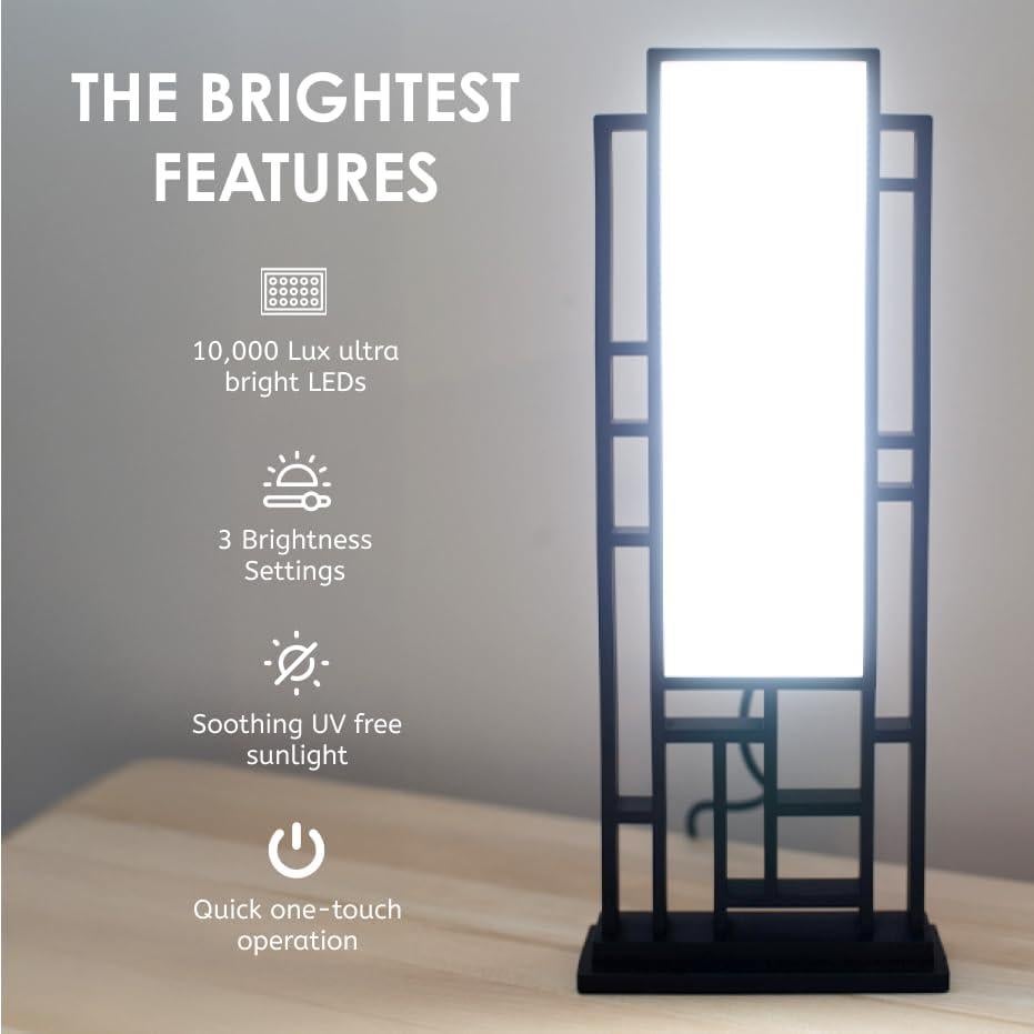 Lámpara de Terapia de Luz Circadian Optics Lattis 10,000 Lux