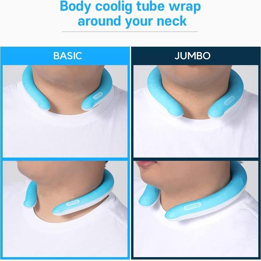 Enfriador de Cuello MPAC+ Negro - Bufanda Enfriadora Reutilizable