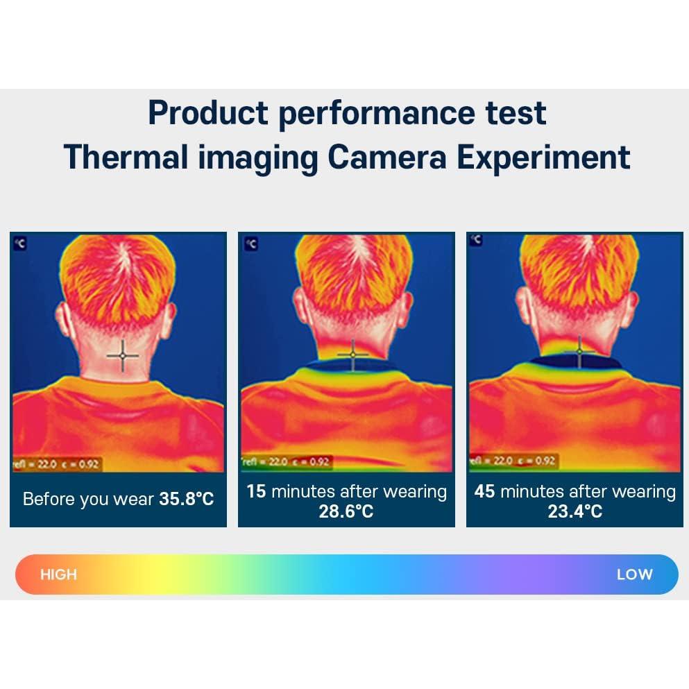 Enfriador de Cuello MPAC+ Negro - Bufanda Enfriadora Reutilizable