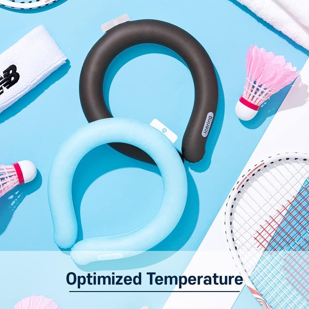 Enfriador de Cuello MPAC+ Negro - Bufanda Enfriadora Reutilizable