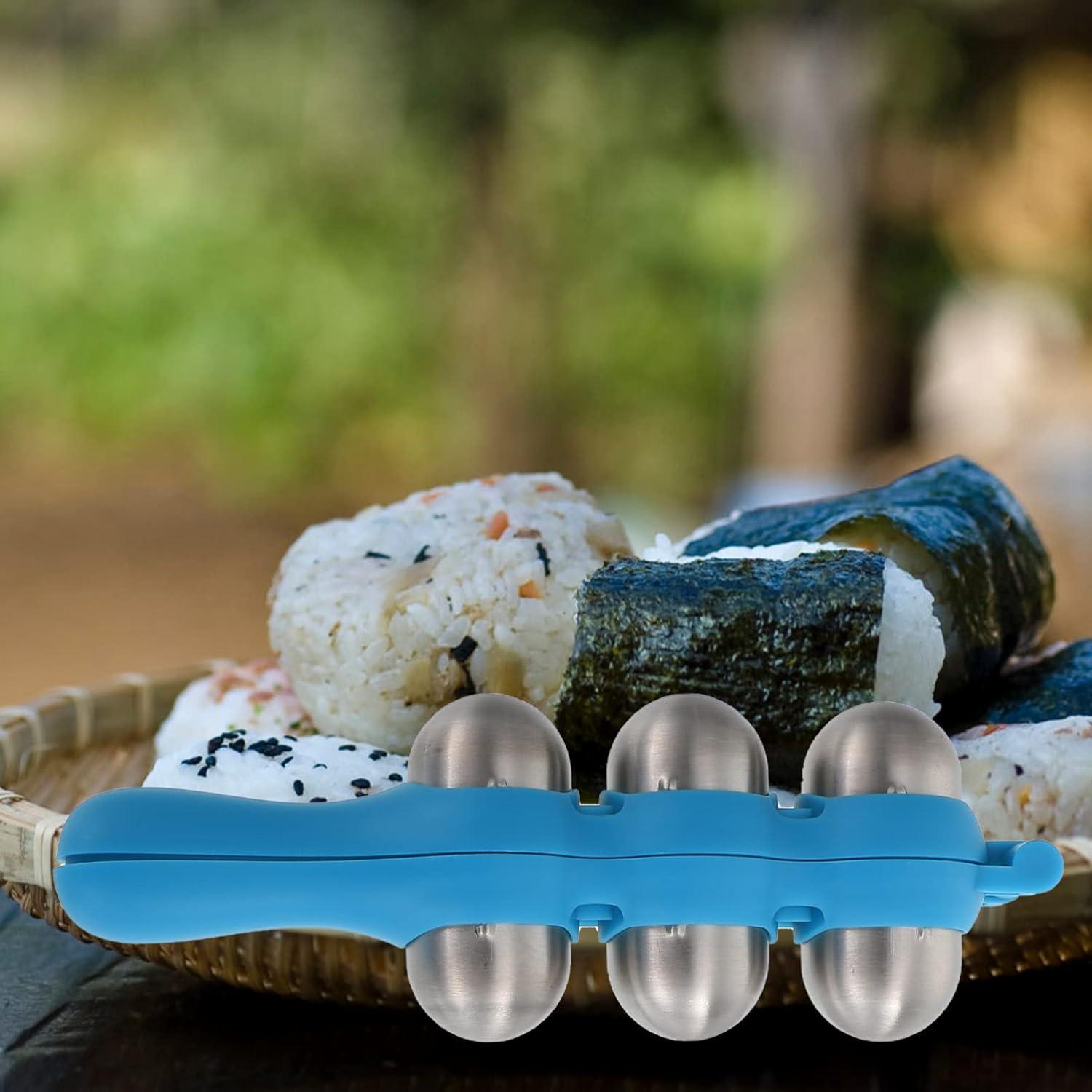 Molde de Arroz Onigiri Acero Inoxidable CALLARON 18x6.5cm