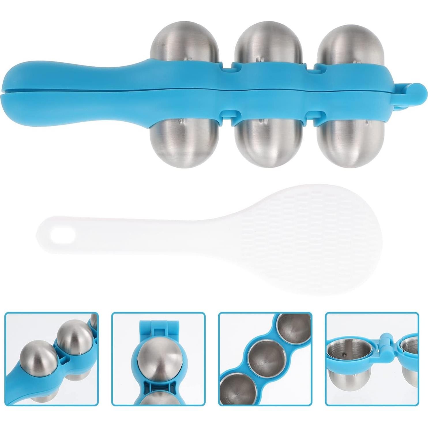 Molde de Arroz Onigiri Acero Inoxidable CALLARON 18x6.5cm