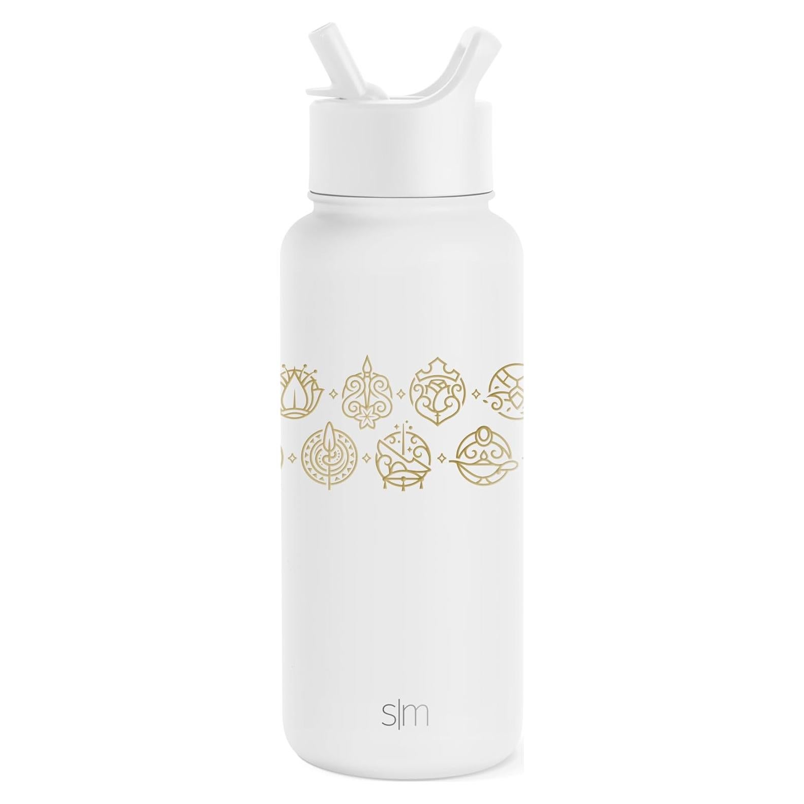 Botella de Agua Simple Modern Disney Princesa 32oz Acero Inoxidable