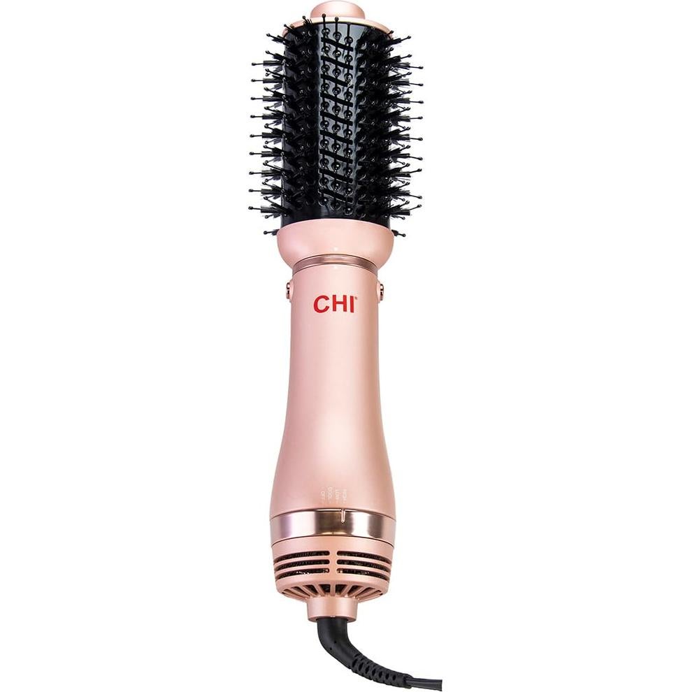 Secador de Pelo CHI Voluminizador 4-en-1 Oro Rosa con Accesorios