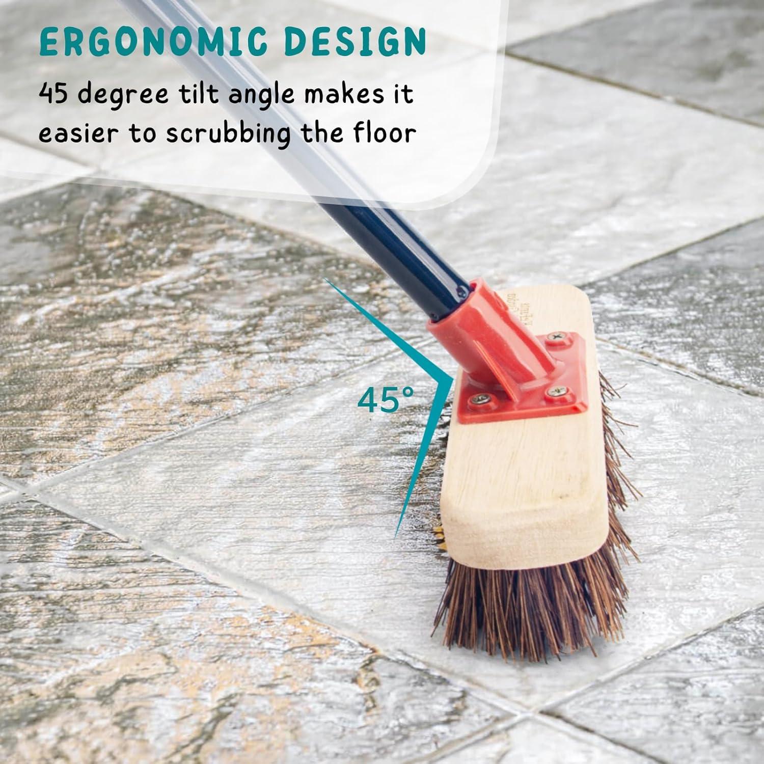 Cepillo de Deck KeFanta con Mango Largo 132 cm Palmyra