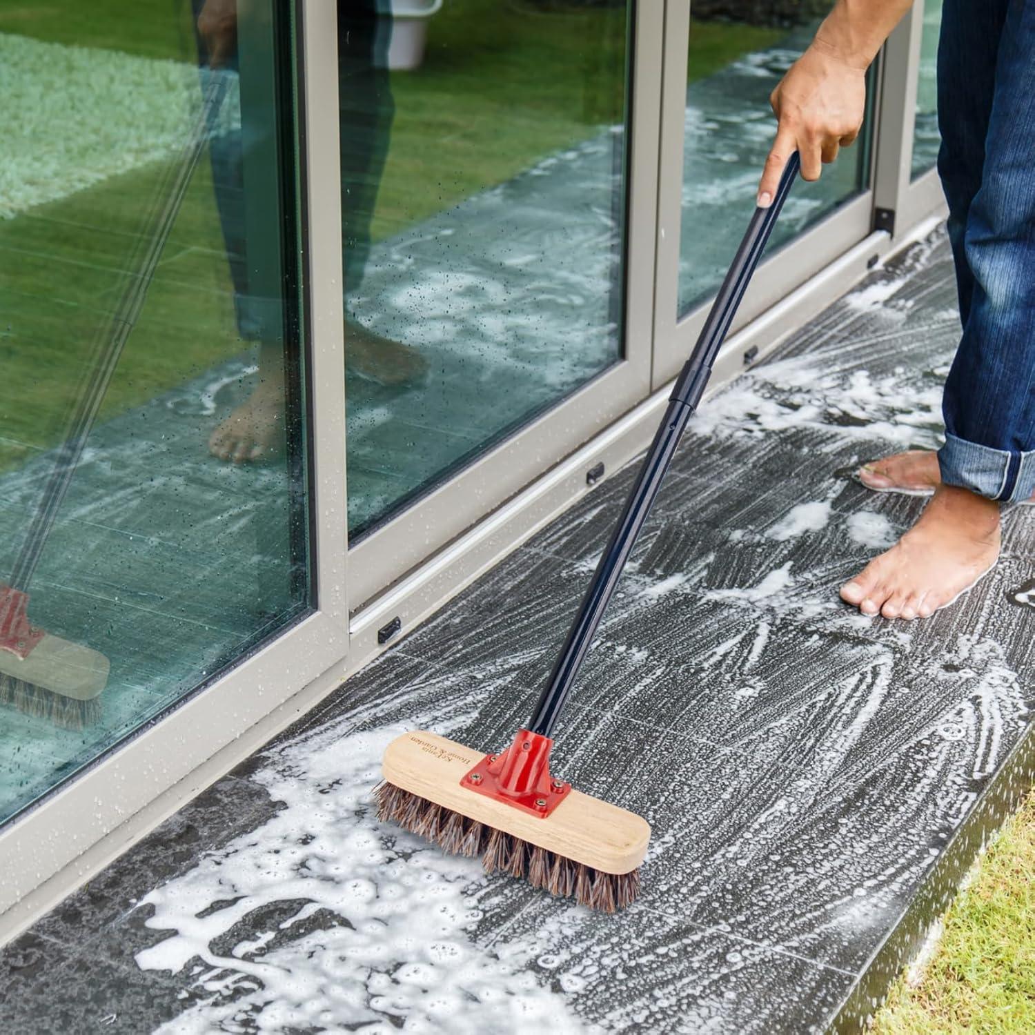 Cepillo de Deck KeFanta con Mango Largo 132 cm Palmyra