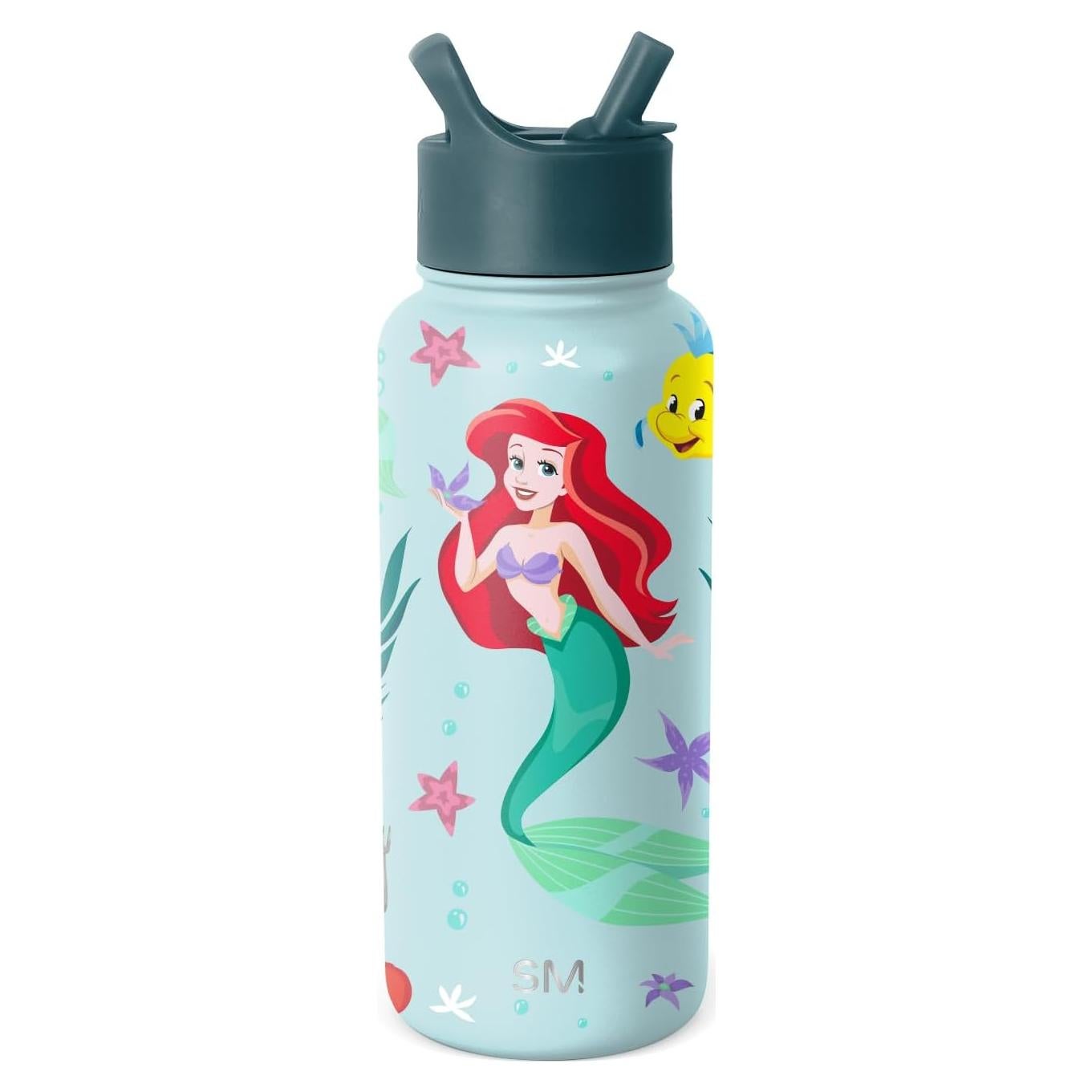 Botella de Agua Simple Modern Disney La Sirenita 32oz