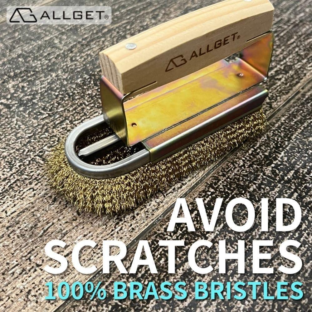 Cepillo de Alambre de Latón ALLGET HD-5X-AMZ 0.5kg
