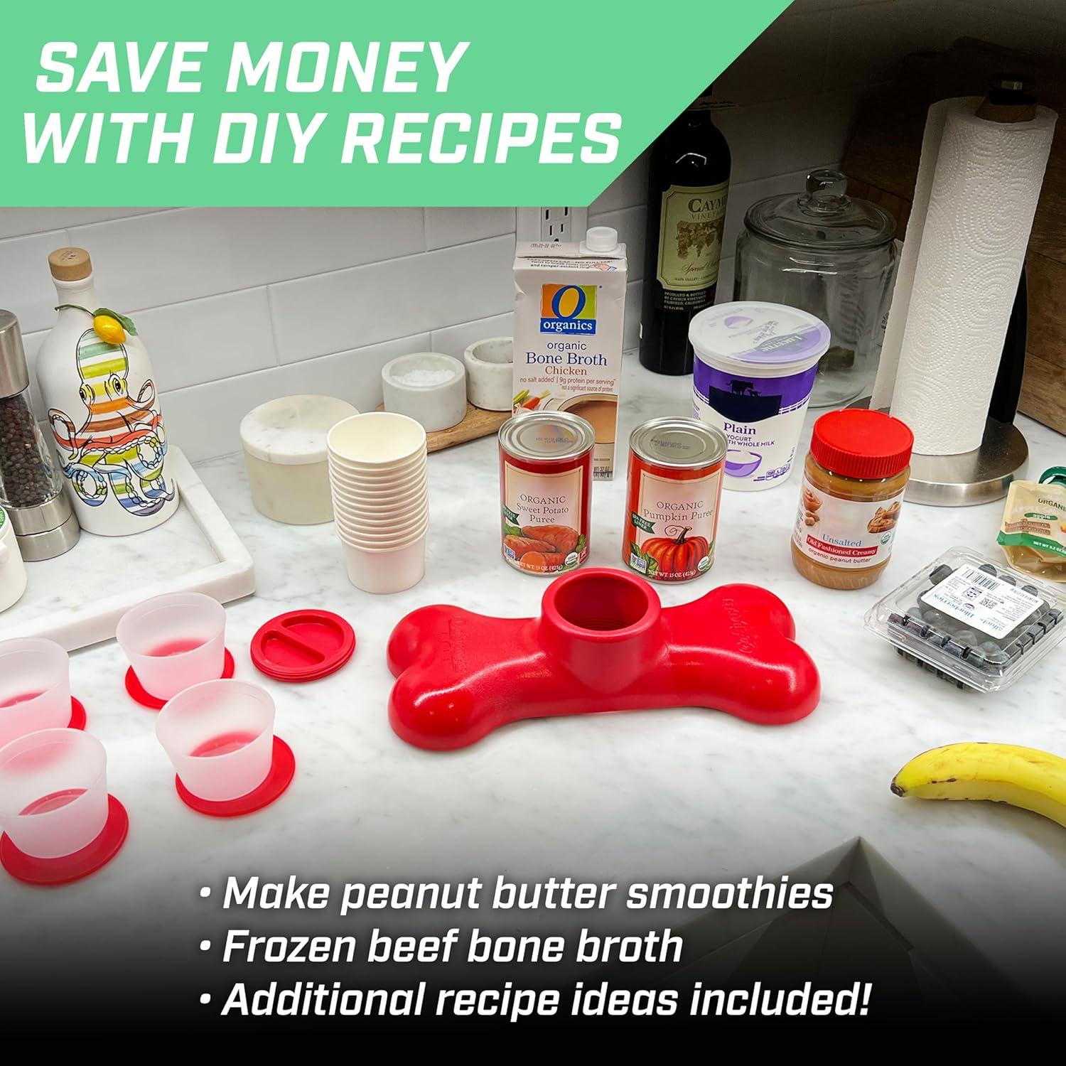 Vasos Reutilizables GoSports PupsCream Parlor - 5 Unidades