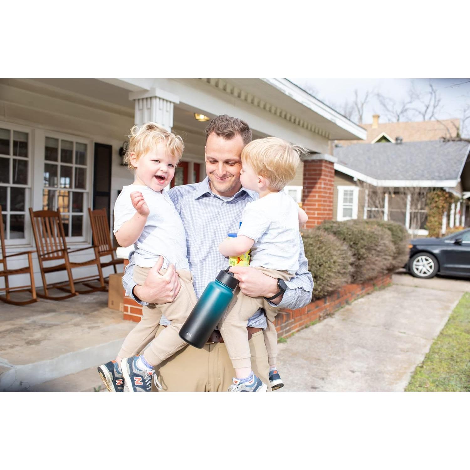 Botella de Agua Simple Modern Avengers 0.95L Aislada Doble Pared