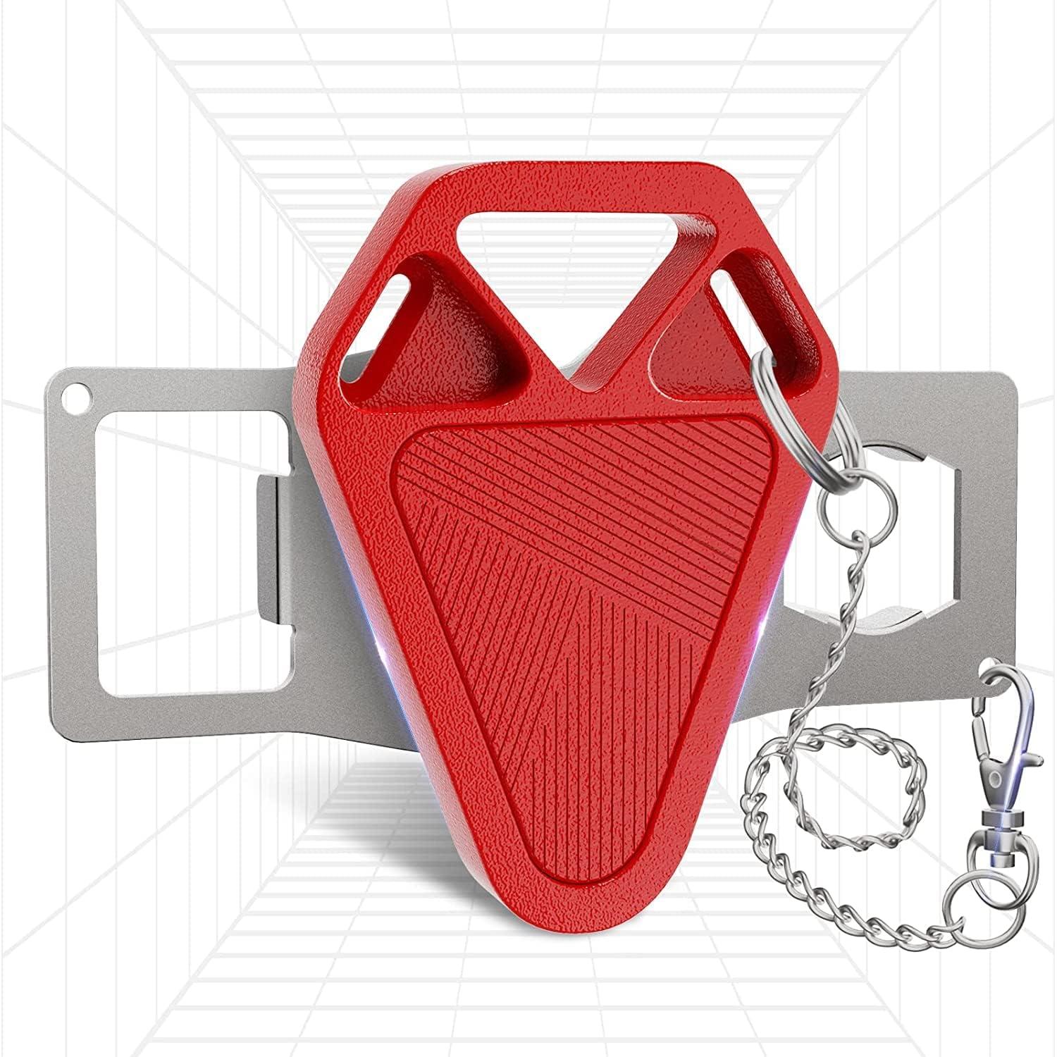 Cerradura de puerta portátil HELEMAN - 2 unidades, seguridad viaje