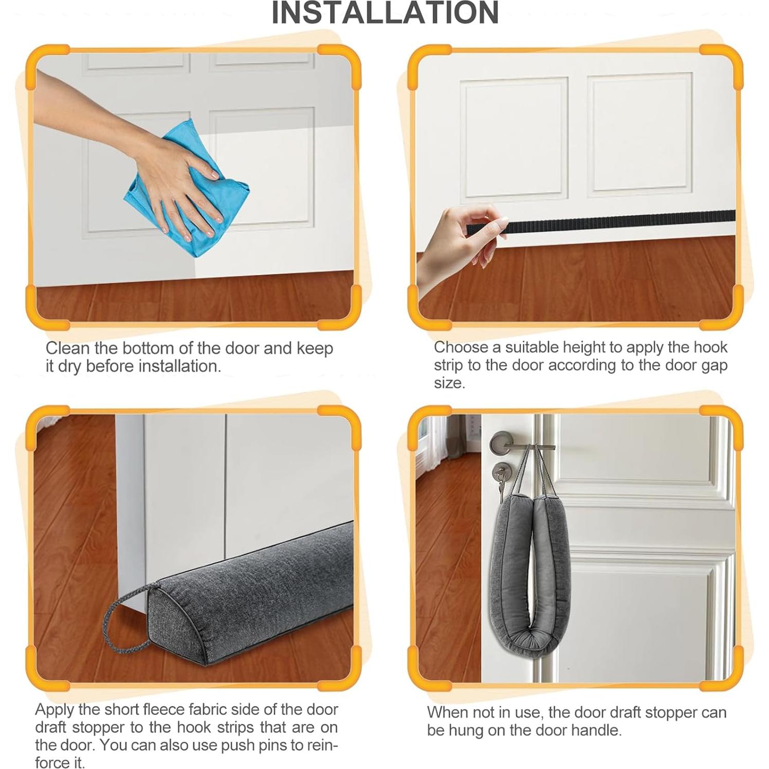 Tapón para Corrientes de Aire KingBaas 81.28 cm Aislamiento Acústico