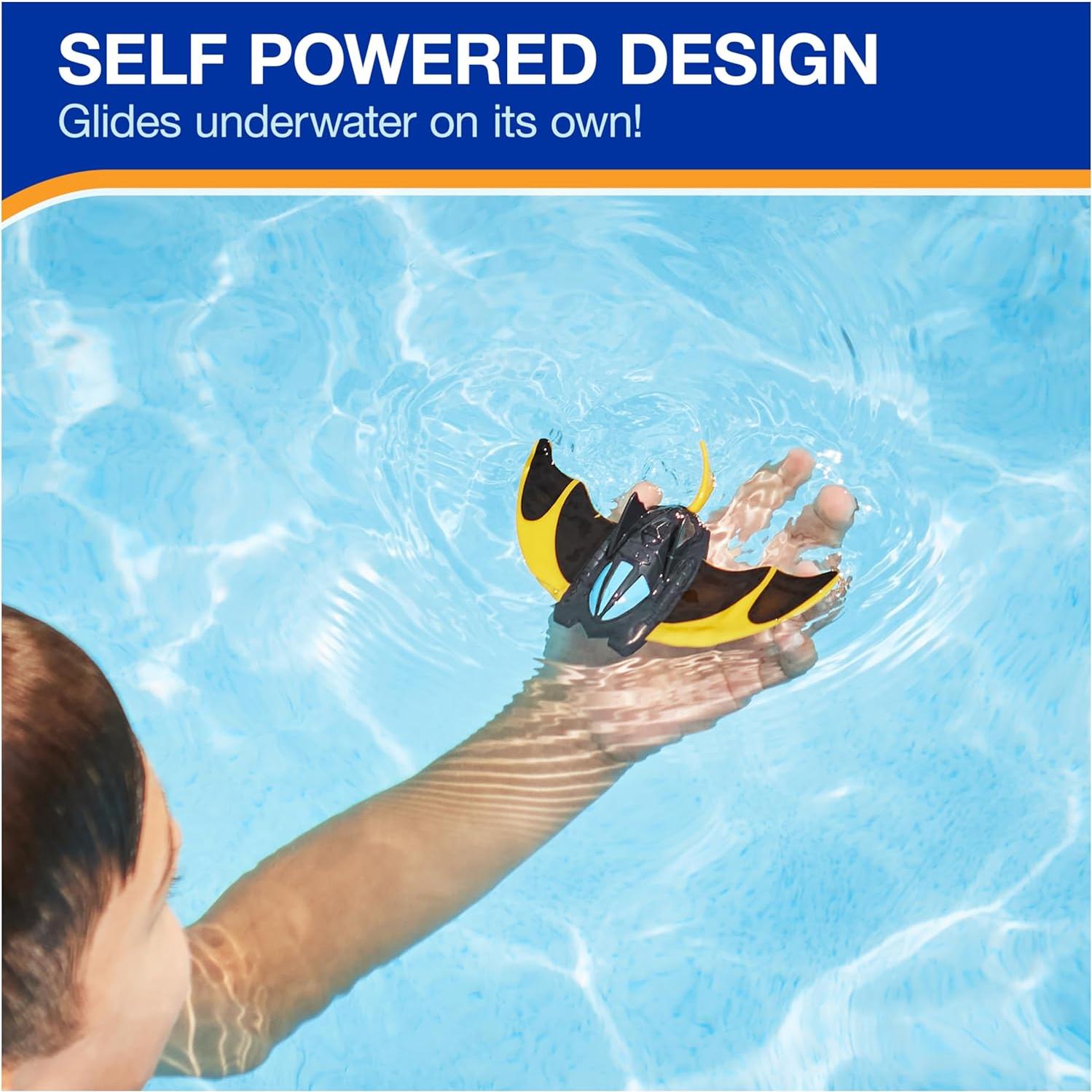 Juguetes de Agua SwimWays DC Batman Zoom-A-Rays - 2 Piezas