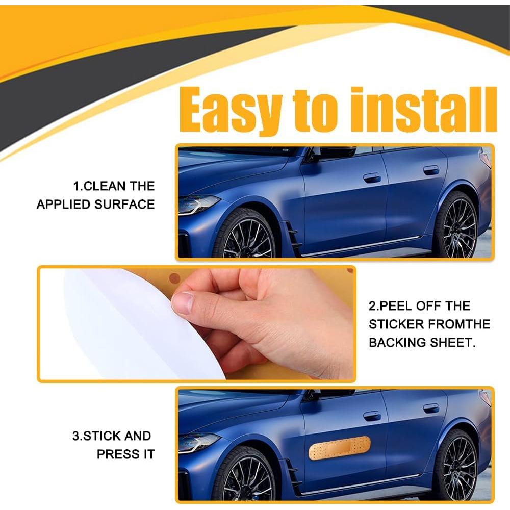 Calcomanías Bandaid para Auto RGOAANC Beige 2 Piezas