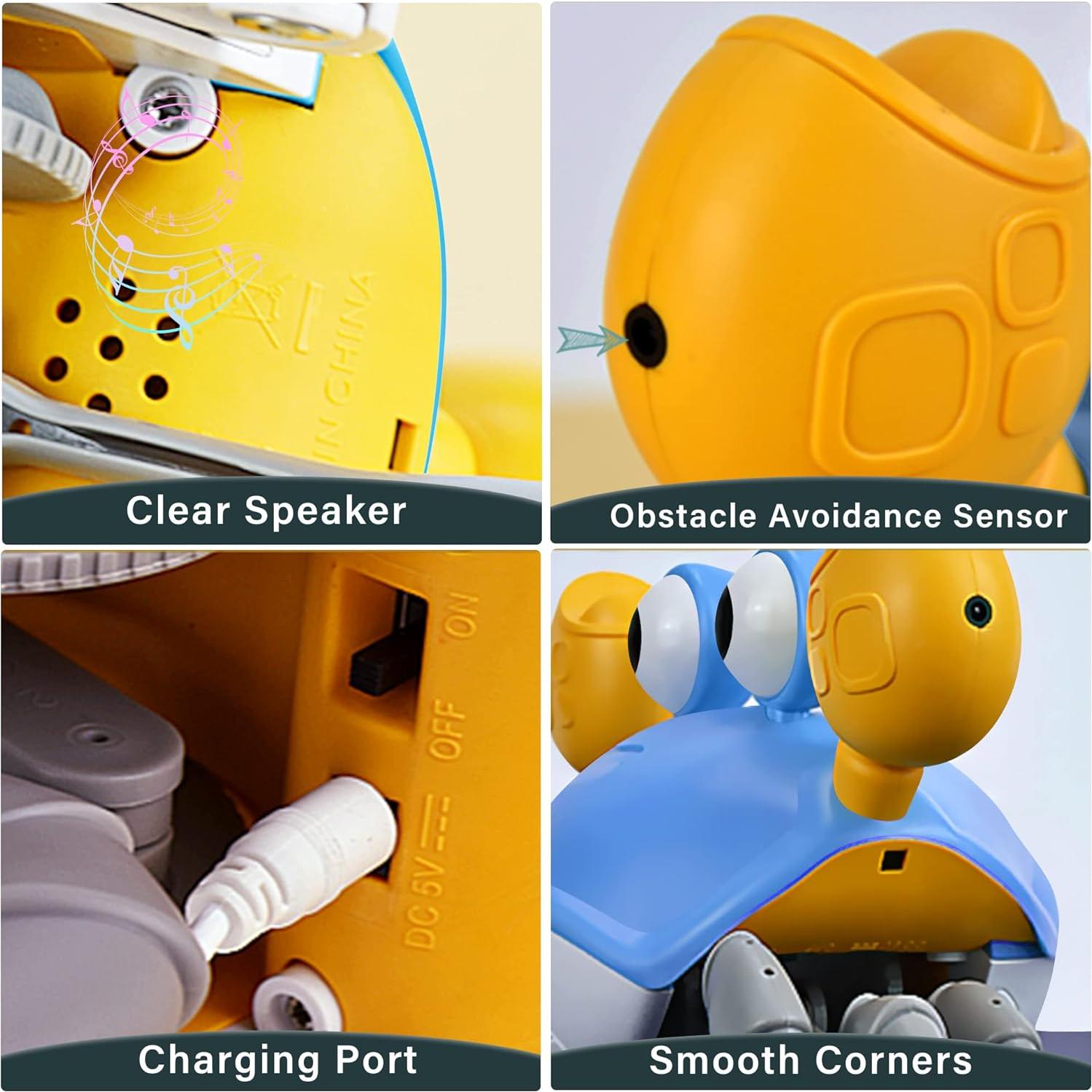 Juguete Cangrejo Musical Yeaye para Gatear - Azul 0-36 meses