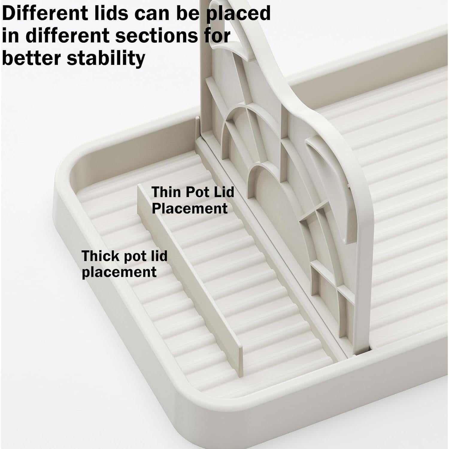 Soporte de Cuchara Plegable H&W 2Pcs Negro para Cocina