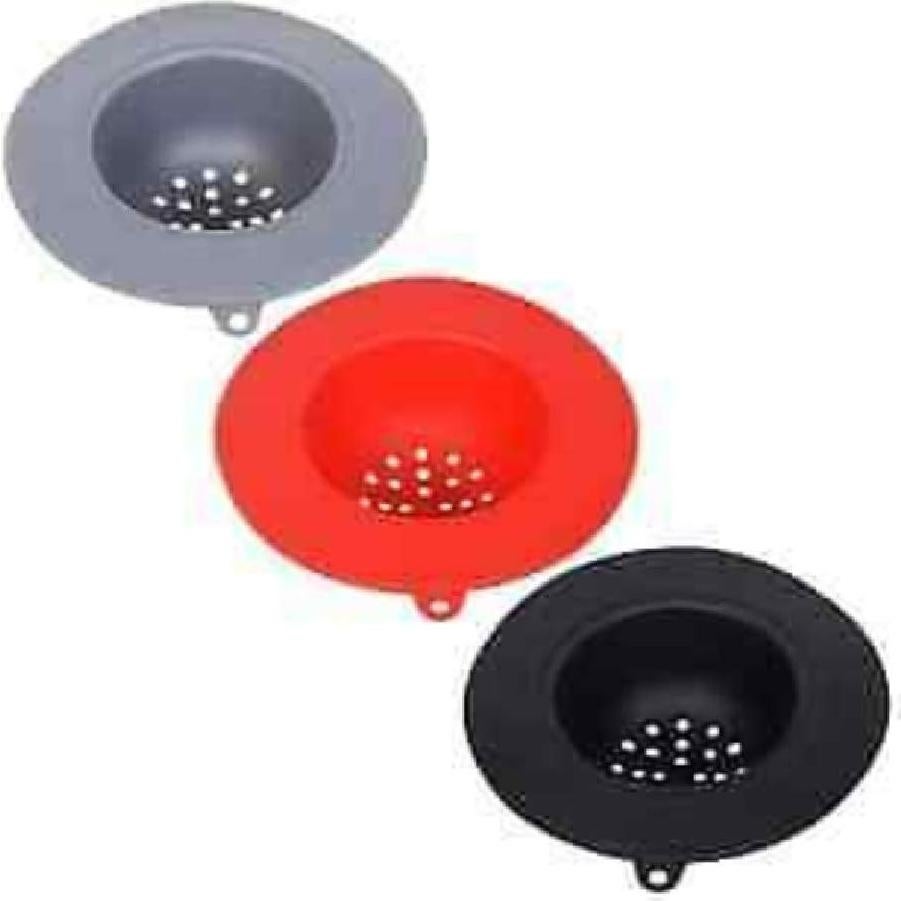 Coladores de Silicona Conceptos de Cocina - Paquete de 2 Gris