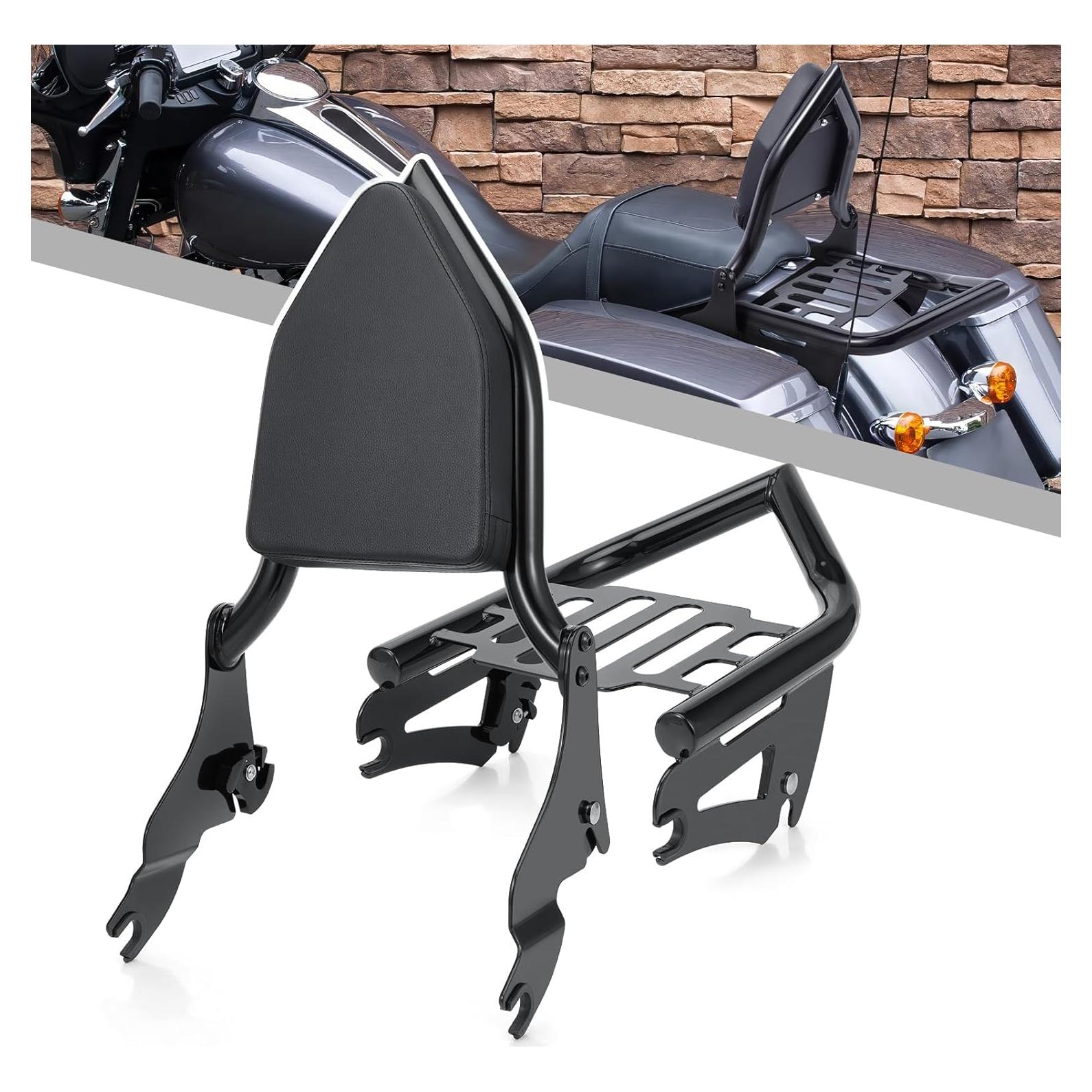 Respaldo Sissy Desmontable + Soporte de Equipaje Aferrizu 2009-2025