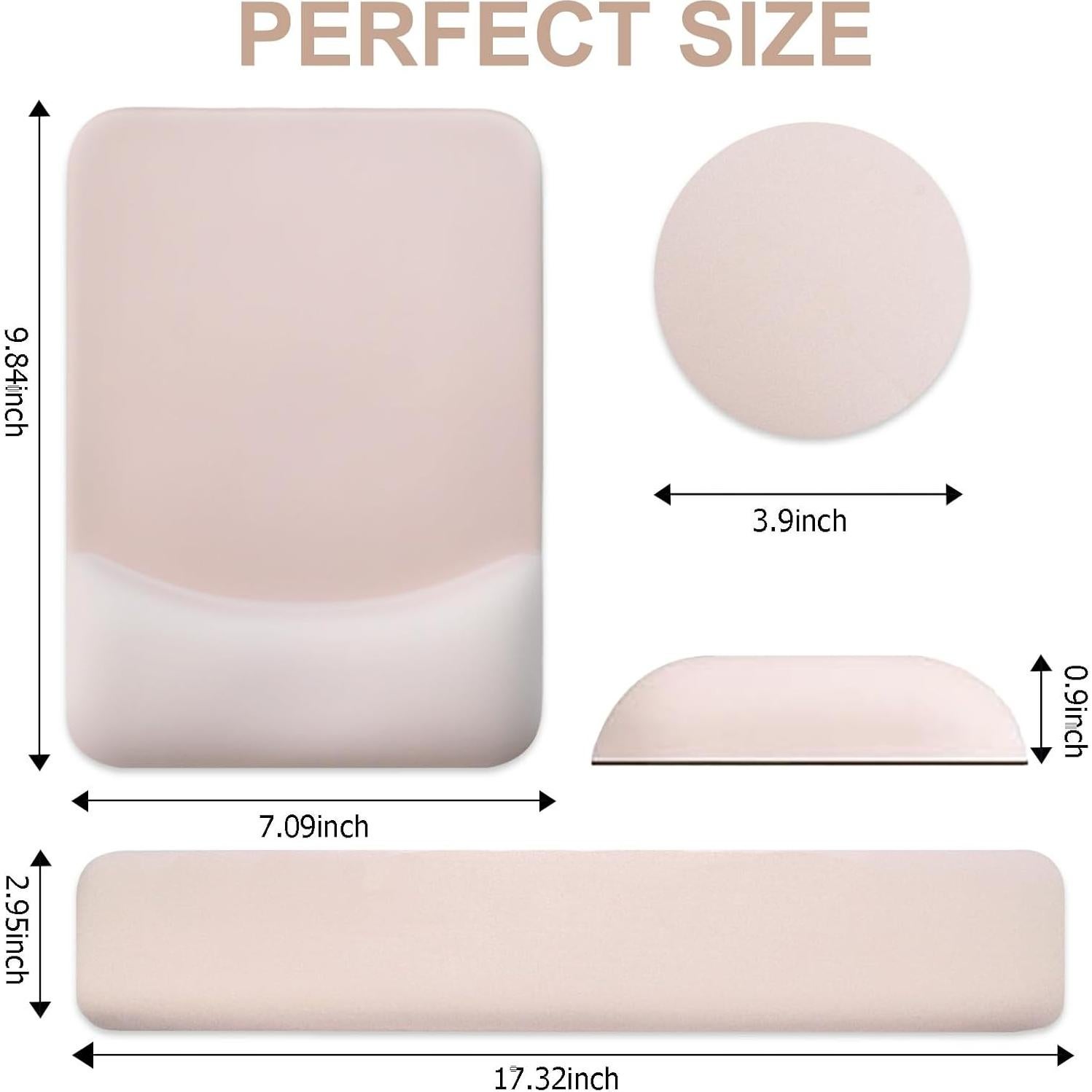 Alfombrilla de Ratón Ergonómica NEENALO con Reposamuñecas de Gel